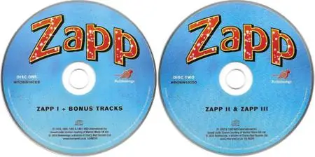 Zapp - Zapp I/Zapp II/Zapp III (2CD) (2016) {Robinsongs}