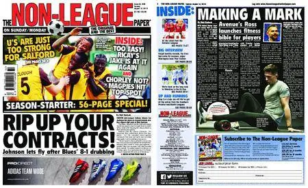 The Non-league Football Paper – August 12, 2018
