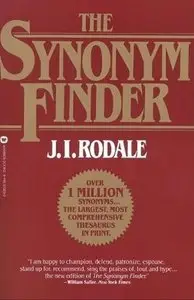 "The Synonym Finder" ed. by Jerome Irving Rodale, Laurence Urdang, Nancy LaRoche (Repost)