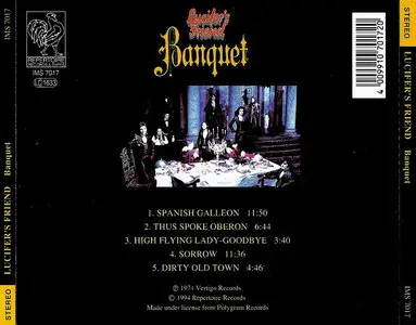 Lucifer's Friend - Banquet (1974) [Reissue 1994]