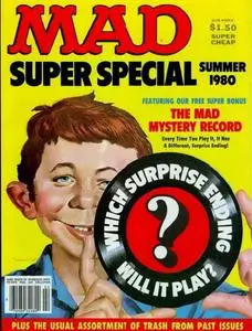 Mad Magazine Super Special 31 with Mystery Record - Summer 1980