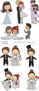 Vectors - Wedding Couples