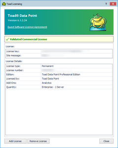 Toad Data Point 6.1.2 (x86 / x64)
