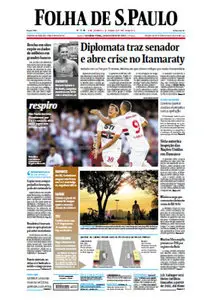 Jornal Folha de São Paulo - 26 de agosto de 2013 - Segunda