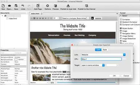 RocketCake Professional 1.4 Mac OS X