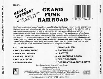 Grand Funk Railroad - Heavy Hitters! (1989) {EMI Music Canada/Capitol Special Markets}