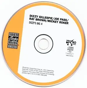 Dizzy Gillespie, Joe Pass, Ray Brown, Mickey Roker - Dizzy's Big 4 (1974) {OJC Remasters Complete Series rel 2013, item 30of33}