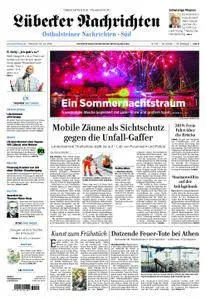 Lübecker Nachrichten Ostholstein Süd - 25. Juli 2018