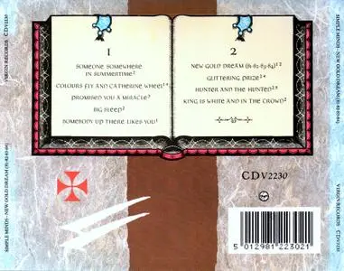 Simple Minds - New Gold Dream (81-82-83-84) (1982) [UK Press, Nimbus]