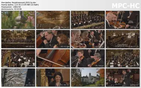 Wiener Philharmoniker - Neujahrskonzert 2019 / New Year's Concert (2019)