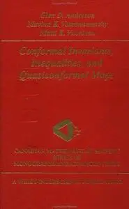 Conformal Invariants, Inequalities, and Quasiconformal Maps