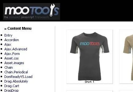 MooTools 30 Demos for Web Designer