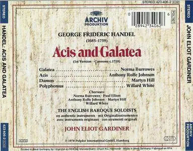 The English Baroque Soloists, John Eliot Gardiner - Handel: Acis & Galatea (1988)
