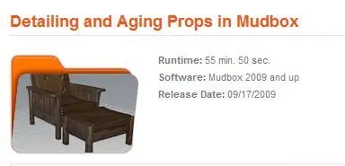 Digital Tutors: Detailing and Aging Props in Mudbox [repost]