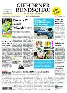 Gifhorner Rundschau - Wolfsburger Nachrichten - 15. Januar 2018