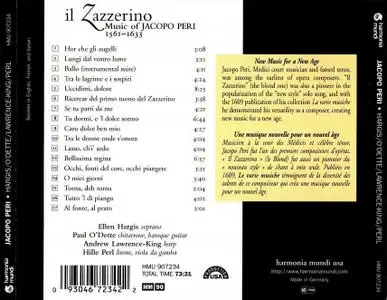 Ellen Hargis, Paul O'Dette, Andrew Lawrence-King, Hille Perl - Il Zazzerino: Music of Jacopo Peri (1999)