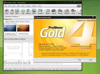 Portable Photodex ProShow Gold 4.0.2549 