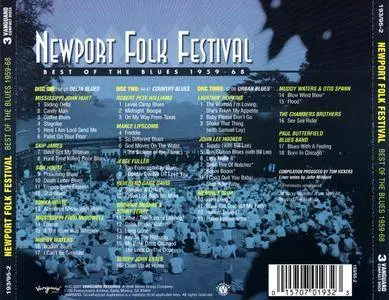 VA - Newport Folk Festival: Best Of The Blues 1959-68 (2001) 3CD Set