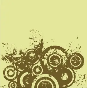 Vector GRUNGE CIRCLES 1868181