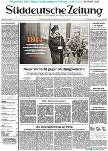Süddeutsche Zeitung vom Samstag/Montag, 04./06. Januar 2014