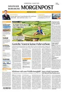 Solinger Morgenpost – 01. August 2019