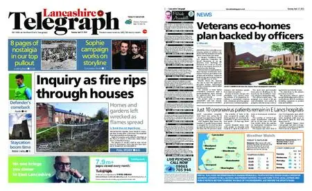 Lancashire Telegraph (Blackburn, Darwen, Hyndburn, Ribble Valley) – April 27, 2021