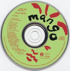 Salif Keita - Ko-Yan (1989) {Mango--Island Records 842 454-2}