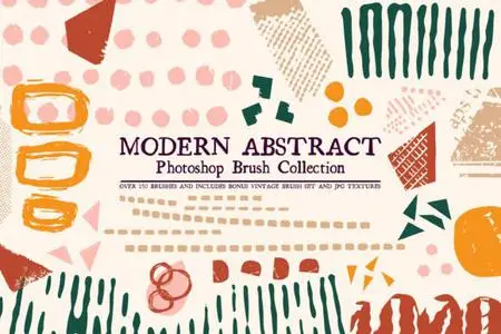 Modern Abstract Brush Collection