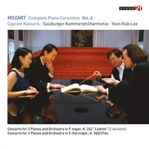 Salzburger Kammerphilharmonie - Mozart Complete Piano Concertos Vol. 4 (Live - K. 242 & 365) (2020) [Official Digital Download]