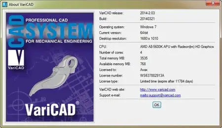 VariCAD 2014 2.03