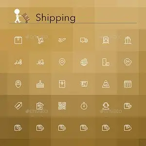 GraphicRiver Shipping Icons