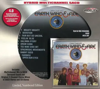 Earth, Wind & Fire - Open Our Eyes (1974) [Audio Fidelity 2015] MCH PS3 ISO + Hi-Res FLAC