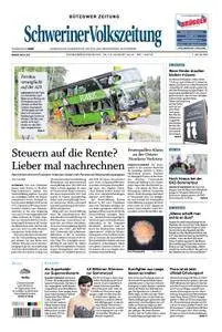 Schweriner Volkszeitung Bützower Zeitung - 18. August 2018