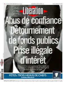 Libération du Vendredi 16 Décembre 2011