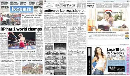 Philippine Daily Inquirer – July 09, 2007