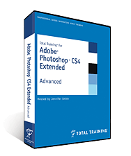 Total Training Adobe Photoshop CS4 Extended Advanced DVD
