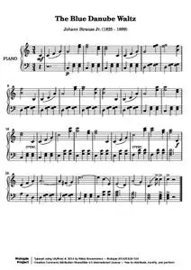 StraussJJ - The Blue Danube Waltz (main theme)