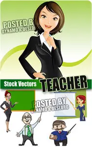 Teacher - Stock Vectors