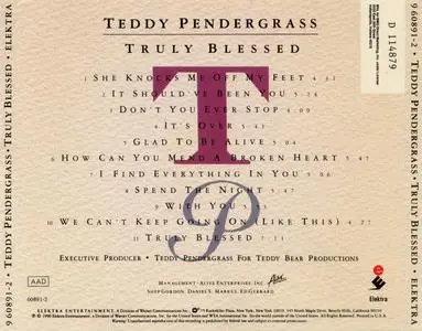 Teddy Pendergrass - Truly Blessed (1990) {Elektra}