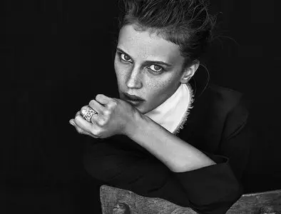 Marine Vacth by Andreas Sjodin for Elle France October 2014