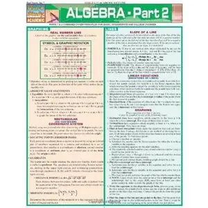 Algebra, Part 2 (Quick Study) by S. B. Kizlik