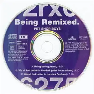 Pet Shop Boys - Being Remixed (1990) FLAC