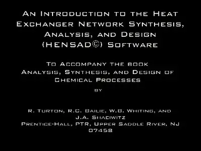 "Analysis, Synthesis, and Design of Chemical Processes. Solution manual" by Richard Turton, Richard C. Bailie, ...