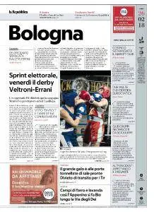 la Repubblica Bologna - 26 Febbraio 2018