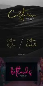 Casterio Signature Font