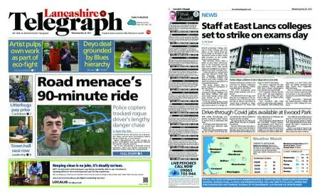 Lancashire Telegraph (Burnley, Pendle, Rossendale) – May 18, 2022