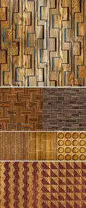 Stock Photo Abstract paneling pattern, seamless pattern, parquet flooring