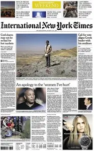 International New York Times - Saturday-Sunday, 22-23 August 2015