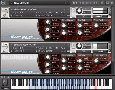 Soniccouture eBow Guitar KONTAKT EXS24 (repost)