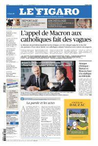Le Figaro du Mercredi 11 Avril 2018
